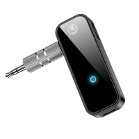 Adaptador de Audio Bluetooth 6.0 Dos en Uno C28, Receptor Transmisor MP3 de Plástico Popular, Convertidor de Llamadas, Accesorio de Audio y Video