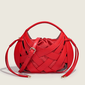 Nuevo Bolso de Hombro Cruzado de Alta Calidad con Cierre de Cremallera y Diseño de Nido de Pájaro Calado para Mujer - Product Image 2