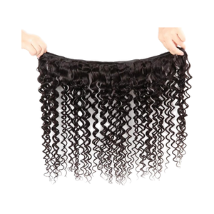 EXTENSION DE CHEVEUX VIERGES REMY EN FOND ÉPAIS NON TRAITÉS, UNISEXE, ALLIGNED CUTICULE, CHEVEUX CRUS, BOUCLES - Product Image 1