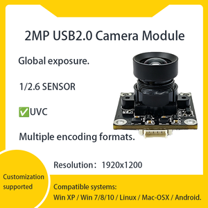 กล้องอุตสาหกรรม 2MP Low Distortion Global Shutter USB2.0 รุ่น SC233 เซ็นเซอร์ CMOS 120FPS สำหรับการตรวจสอบทางอุตสาหกรรม - Product Image 1