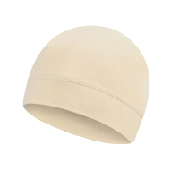 Winter Warm Riding Sport Micro Fleece Beanie con logotipo personalizado para hombres y mujeres