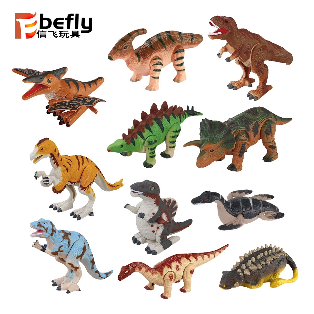 Забавные рекламные заводные игрушки динозавров для детей
