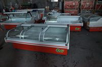 Réfrigérateur à verre haute performance à porte simple de 1200 litres pour buffet