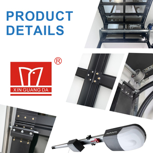 Puerta <span class=keywords><strong>de</strong></span> garaje <span class=keywords><strong>de</strong></span> carro sólido americano doble columpio 9x8 solapa seccional Manual lateral deslizante plegable estilo <span class=keywords><strong>de</strong></span> diseño moderno - Product Image 3