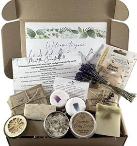 Wholesale Relaxation Spa Luxury Self Care Gift <b>Bath</b> Care Bathroom <b>Shower</b> <b>Set</b> With <b>Shower</b> Steamers <b>Bath</b> Salt and Handmade Soap - Product Image 1