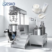 Mélangeur émulsifiant sous vide ESKO Cosmetic Line Lift avec pompe à moteur pour crème, gel, lotion, produits chimiques, usine de soins de la peau
