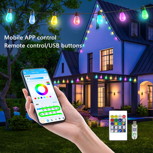 <strong>2025</strong> Hot Sale Smart Rgb S14 Permanent <strong>String</strong> <strong>Lights</strong> Outdoor Waterproof Holiday Patio Led <strong>String</strong> <strong>Lights</strong> Colors - Product Image 3