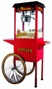 Machine à <span class=keywords><strong>Popcorn</strong></span> Électrique Commerciale 1,44 kW avec Chariot, en Acier Inoxydable, Mobile, pour Fêtes, Événements, Carnavals et Stands de Vente - Product Image 4