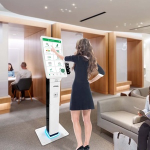 Touch Screen Android RK3568 Self-service Payment Kiosk With NFC Card Reader Pos Holder <b>Receipt</b> <b>Printer</b> for Hotel Restaurant - Product Image 6