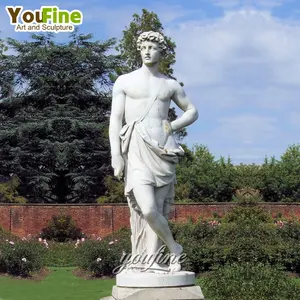 Classical Marble Sculpture Nude Male Staue