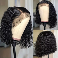 Perruque Courte Bob Transparente HD Lace Pas Chère en Gros, Perruque Cheveux Humains 10 Pouces, Perruques Courtes Bob avec Closure 5x5 pour Femmes Noires