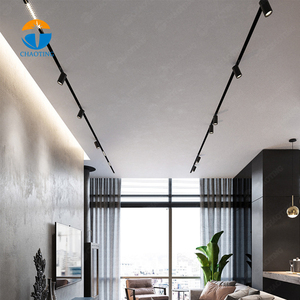 Éclairage sur <span class=keywords><strong>rail</strong></span> magnétique DC 48V, Projecteur, Lampe <span class=keywords><strong>de</strong></span> façade Tuya, Luminaire commercial, Projecteur linéaire à grille, Luminaire sur <span class=keywords><strong>rail</strong></span> magnétique LED - Product Image 1