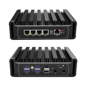 2024 PfSense 4 Lan Mini <strong>Server</strong> Firewall New In-tel <strong>Core</strong> I3 N305 8core 3.8GHz DDR5 HD DP 3G/4G Option NUC Industrial Computer - Product Image 1