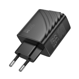 ที่ชาร์จ PD20W เต็ม N57 (2C) พร้อมสายยืดหดได้ (EU) เหมาะสำหรับแท็บเล็ตโทรศัพท์แอนดรอยด์ PD20W/30W อะแดปเตอร์<span class=keywords><strong>ชาร์จ</strong></span>เร็ว - Product Image 2