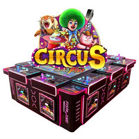 DeeYee Game, jeu populaire pour 8 joueurs, écran LCD de 55 pouces, table de jeu de pêche d'arcade avec accepteur de billets et option d'imprimante