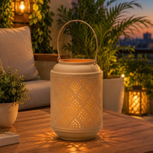 Hot Premium forme ronde décoratif métal photophore tasse votive t-light bougeoir géométrique bougie navire pour la journée des amoureux - Product Image 1