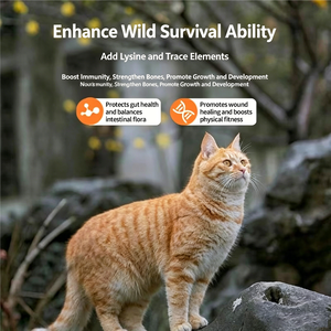 Alimento <span class=keywords><strong>para</strong></span> <span class=keywords><strong>Gatos</strong></span> Rescatados, Paquete Económico a Granel, 75% de Contenido de Carne, Alta Palatabilidad, con Calostro de Cabra, Lisina y Oligoelementos - Product Image 4