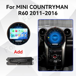 Autoradio <span class=keywords><strong>GPS</strong></span> tactile Android 15 de 11,8 pouces Foforfor Qualcomm <span class=keywords><strong>pour</strong></span> <span class=keywords><strong>MINI</strong></span> <span class=keywords><strong>COUNTRYMAN</strong></span> R60 2011-2016 avec éclairage d'ambiance - Product Image 5