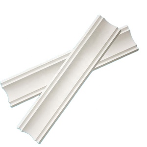 SNOWBM plâtre moulage ligne panneau pour maison déco blanc couleur gypse lampe disque - Product Image 1