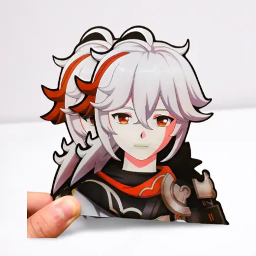 Tiktok amazon ebay Genshin Wholesale Anime Motion Sticker Sticker Decals for campaign Cars Laptop Refrigerator