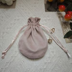 Custom Logo Printed Cotton Velvet Jewelry <b>Bag</b> Soft Velvet Gift Packaging Drawstring Pouch <b>Dust</b> Gift Cosmetic <b>Bag</b> - Product Image 2