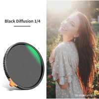Filtres d'objectif d'appareil photo K&F Concept 77 mm, filtre de diffusion noire 1/4 ND2-32