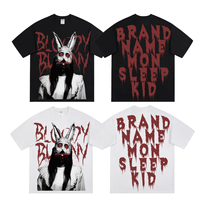 Personnalisé votre nom de marque T-shirt haute qualité 250 GSM 100% coton t-shirts en gros hommes T-shirt Streetwear personnalisé hommes T-shirt