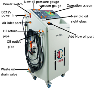 DB-500X Tự Động Động Cơ Xe Phanh Dầu Hệ Thống Máy Tái Chế Hiệu Quả Cho Dầu Thay Đổi - Product Image 4