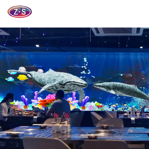 Tùy chỉnh tương tác 3D Hologram tường chiếu quảng cáo thiết bị cho tiệc cưới hội trường - Product Image 4