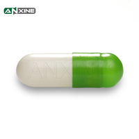 Capsules Végétales Vides Biologiques Blanches et Vertes en HPMC de Qualité Pharmaceutique Certifiées Halal, Tailles 000, 00, 0, 1-4, Vente en Gros #