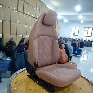 Asiento de Cuero Marrón Claro para Automóvil, Ensamblaje Completo para Sedán/SUV de Lujo, para Concesionarios de Automóviles Usados Premium - Product Image 3