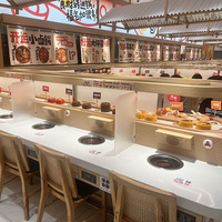 Machine à sushi avec croissants Système de convoyeur à bande automatique kaiten classique