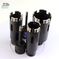 Forets diamantés 1-3/8"x5/8"-11 pour perçage à sec de la pierre avec protection extérieure brasée sous vide