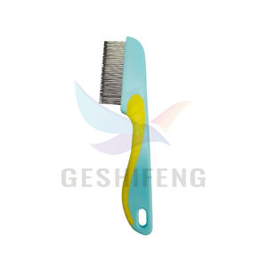 חיות מחמד כלב חתול מסרק נגד כינים נירוסטה חתול כלב מברשת שיער חיות מחמד מסרק שיער ניט לטיפול בקיסם - Product Image 5