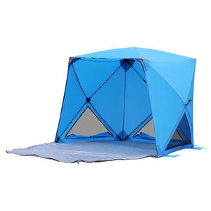 Carpa de Playa Hubble 200x140x155cm, Apertura Automática Rápida, Hexagonal, Azul, para Pesca al Aire Libre, Primavera, Verano, Otoño - Product Image 2