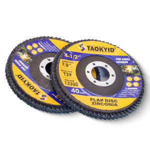 قرص قلاب عالي الجودة من الألومنيوم الزركونيا لطحن الفولاذ المقاوم للصدأ وسبائك الصلب - Product Image 6