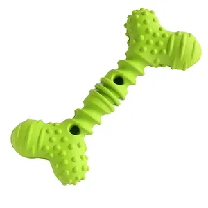 Răng làm sạch điều trị bóng tự nhiên cao su Pet Dog đồ chơi tương tác độ đàn hồi bóng Dog Chew đồ chơi