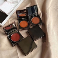 Personnalisé petite taille joue lèvre boue Duo-usage cosmétiques soyeux mat finition joue lèvre argile haute Pigment rouge à lèvres fard à joues