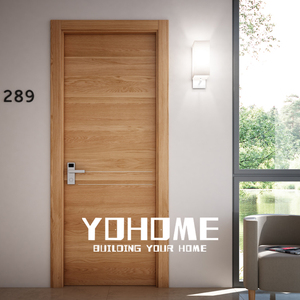Portes intérieures roumaines à noyau solide en espagne portes intérieures préfinies portes intérieures prémontées grises en bois - Product Image 4