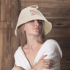 Fabricant personnalisé <span class=keywords><strong>de</strong></span> haute qualité russe Banya Sauna Hat Sauna Hamam 100% laine feutre Sauna Hat pour la Russie - Product Image 4