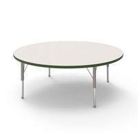 Mobilier scolaire moderne Table de formation Salle de classe double Tables et chaises d'école Bureau de table circulaire pour étudiants