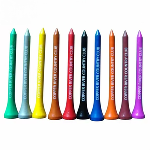 Vente en gros de tees de golf en bambou Styles abaisseurs Options de logo personnalisé Accessoires de sport écologiques Approvisionnement direct d'usine durable - Product Image 2