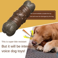Fournisseur de produits pour animaux de compagnie OEM ODM – Brosse à dents pour chien, jouet à mâcher en forme d'os qui couine, bâton d'entraînement résistant et durable pour animaux de compagnie