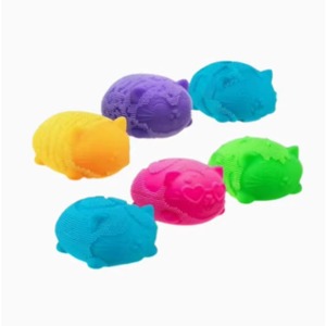 ลูกบอลบีบแก้เครียดรูปแมวเนดอห์ ของเล่นบีบยืดหยุ่นคืนรูปช้า - Product Image 4