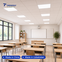 Panneau en polycarbonate résistant aux UV, diffuseur de lumière, largeur personnalisée 2100 mm, transmission 50-70 %, élimination de l'éblouissement, plaques solides en PC