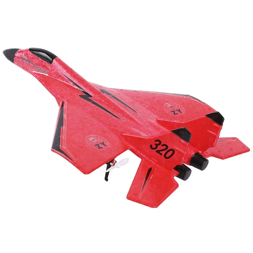2.4G Glider RC Drone MIG 320 Fixed Wing Airplane Hand Throwing Foam Dron Electric Remote Control Plane Toys