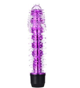 Silikon seks oyuncak sokmak Penis vibratör kristal el sanatları Lady için Led ışık ile titreşimli Dildos - Product Image 3