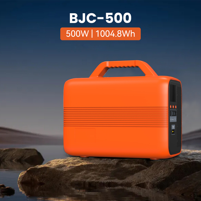 Best Outdoor Portable 500w LiFePO4 Portable Solar Generator for Laptop Charging Rechargeable Car Power Station