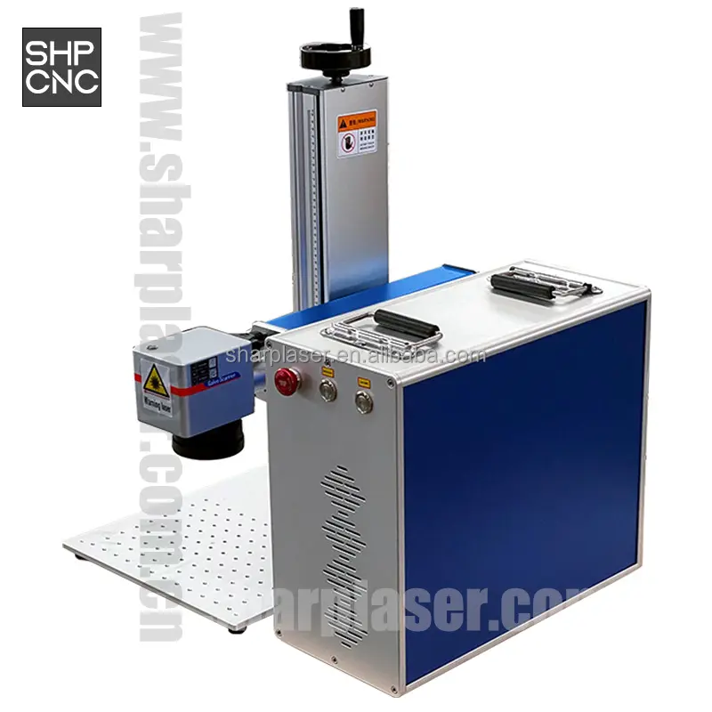 30 watt fiber pigeon ring split laser marking machine