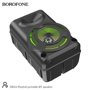 <span class=keywords><strong>Borofone</strong></span> OEM DR03ไฟสีพกพาขี้เล่น BT ลำโพงลอยไร้สาย - Product Image 3